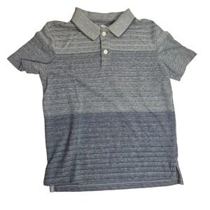 Old Navy Boys short Sleeve Polo Shirt Blue Size Medium 8